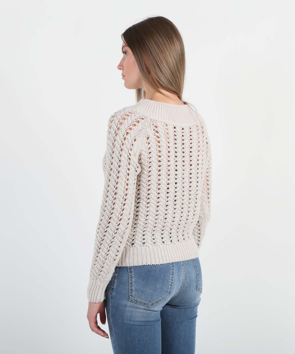 D.EXTERIOR Maglione traforato
