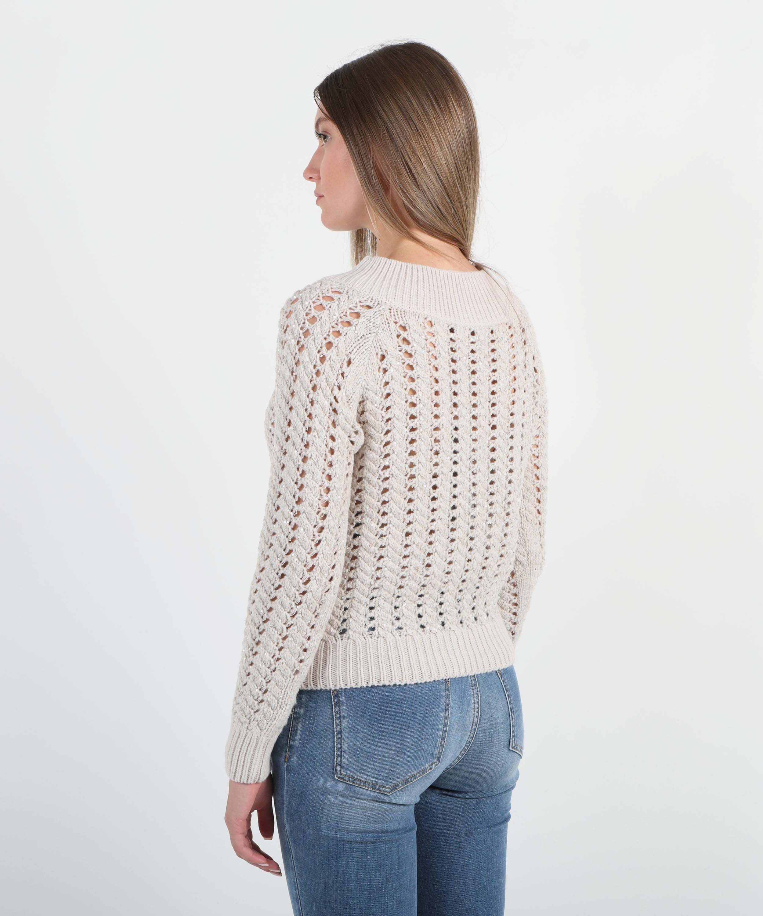 D.EXTERIOR Maglione traforato