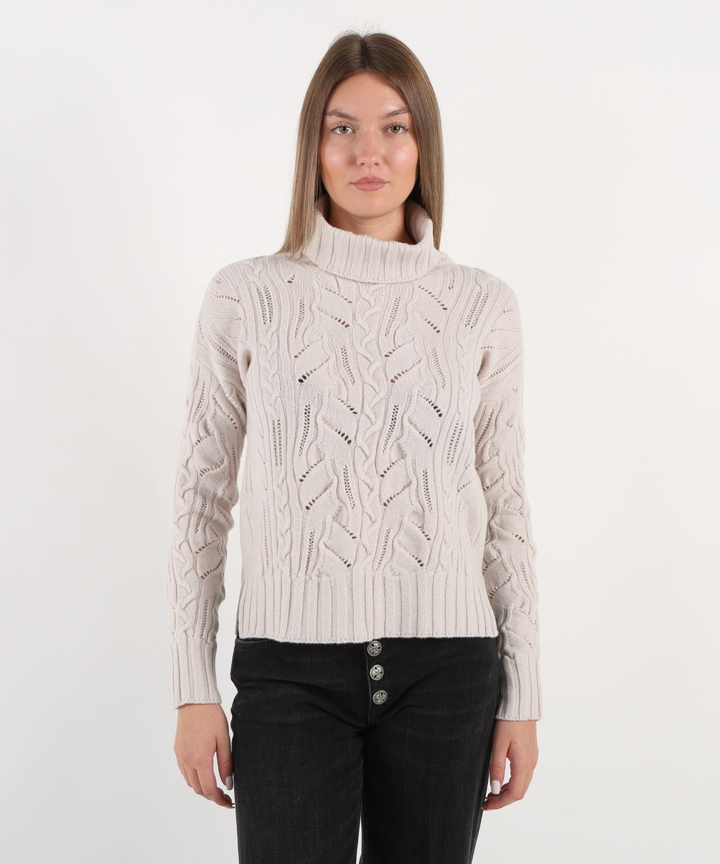 D.EXTERIOR Maglione a treccia