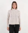 D.EXTERIOR Maglione a treccia
