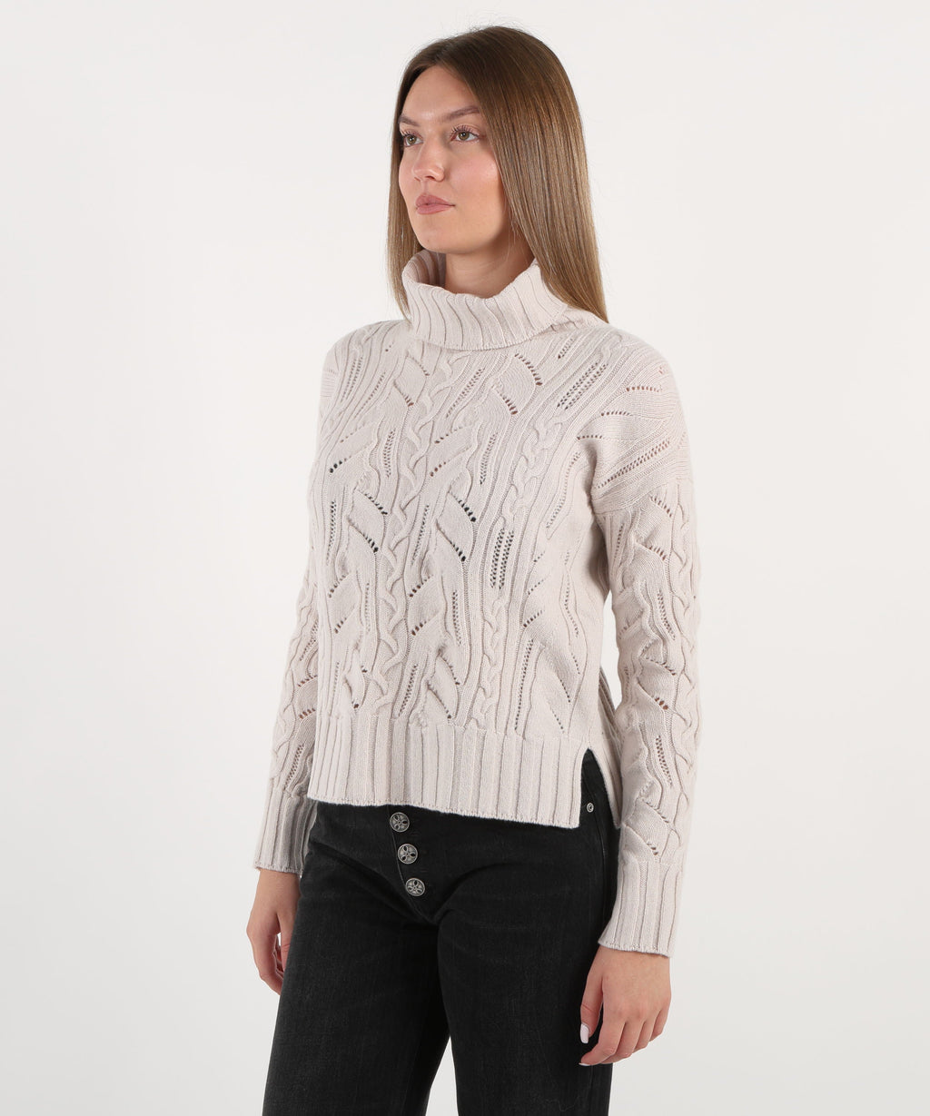 D.EXTERIOR Maglione a treccia