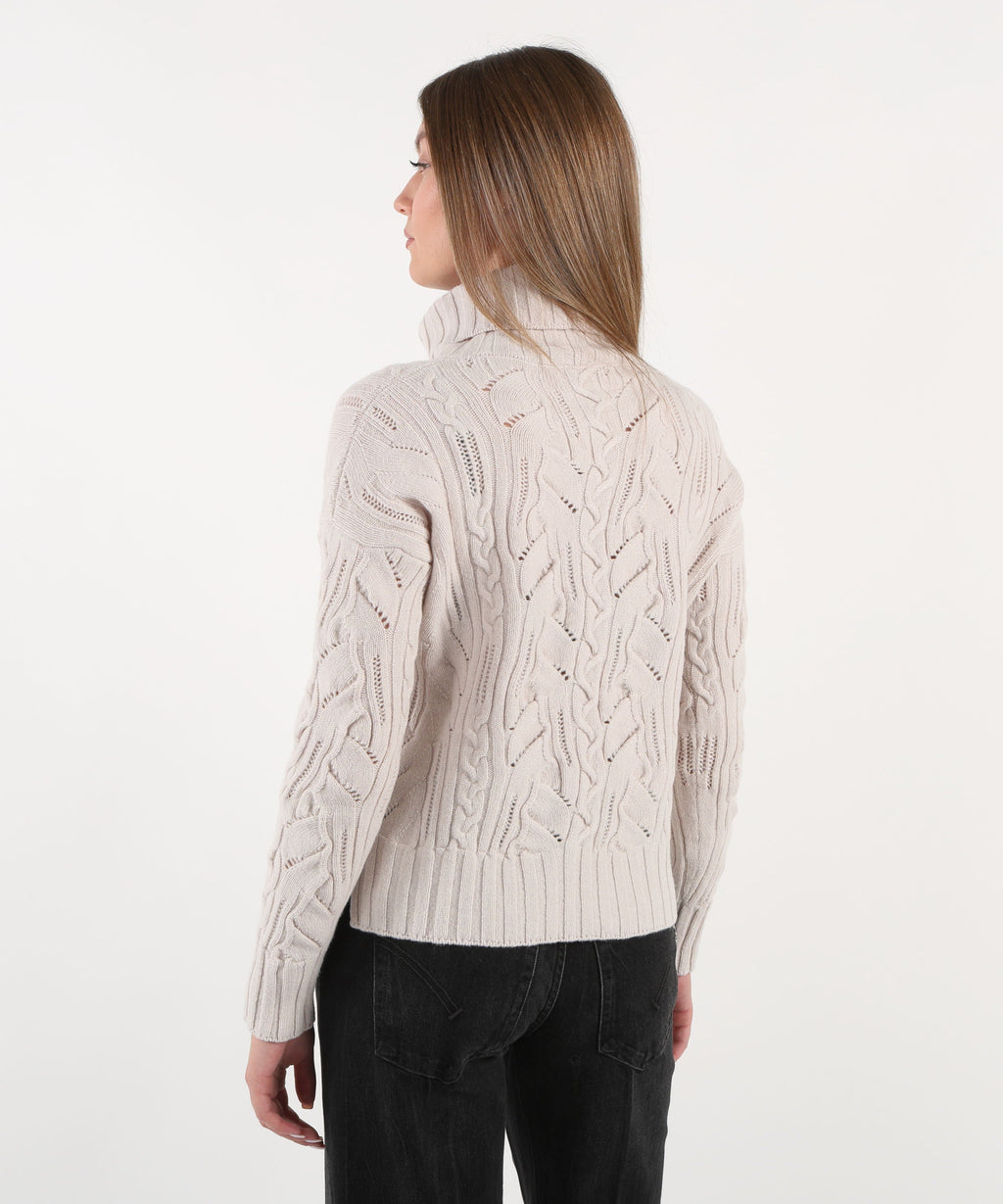 D.EXTERIOR Maglione a treccia