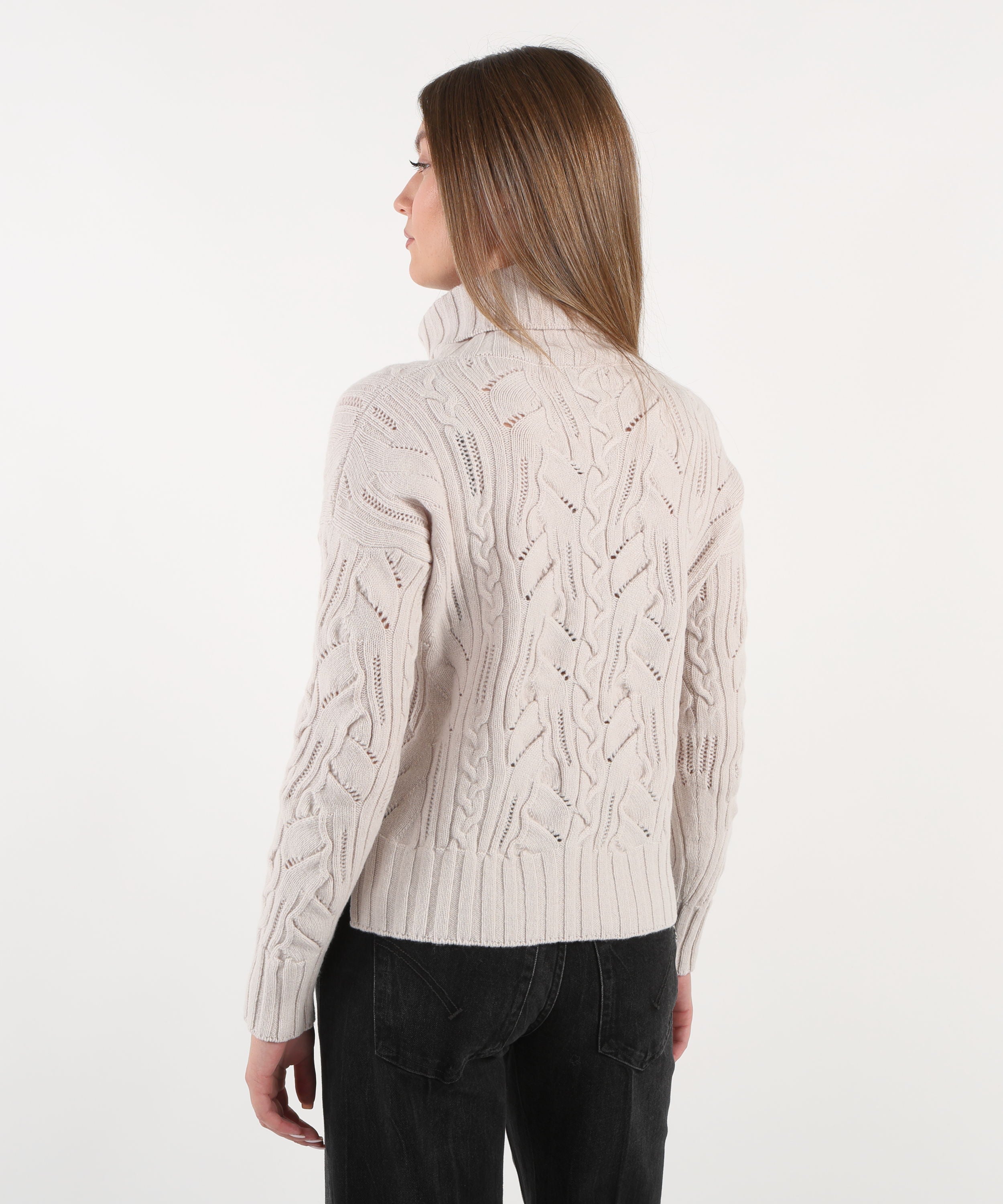 D.EXTERIOR Maglione a treccia
