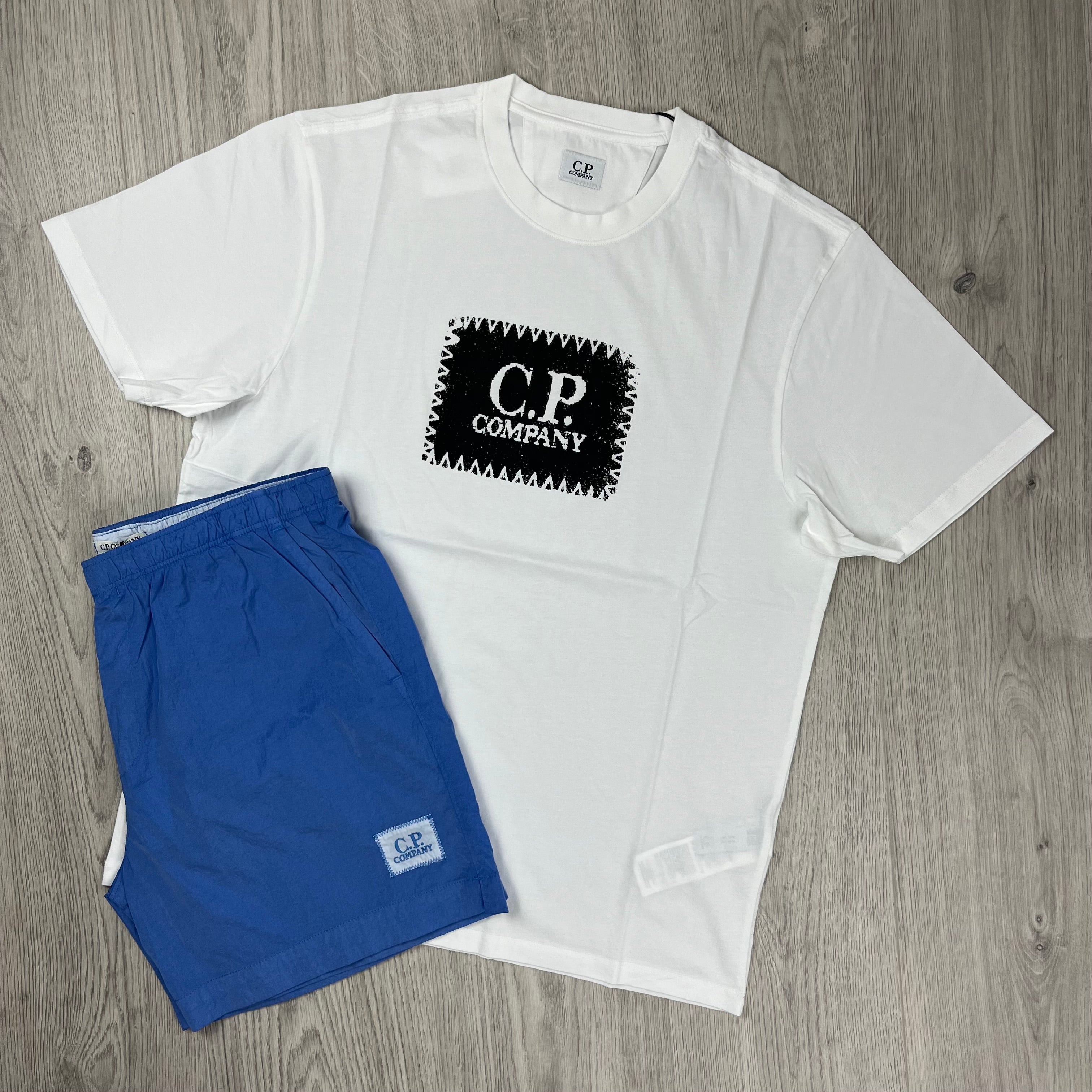 CP Company Holiday Set - White/Pacific Coast -Usfansport