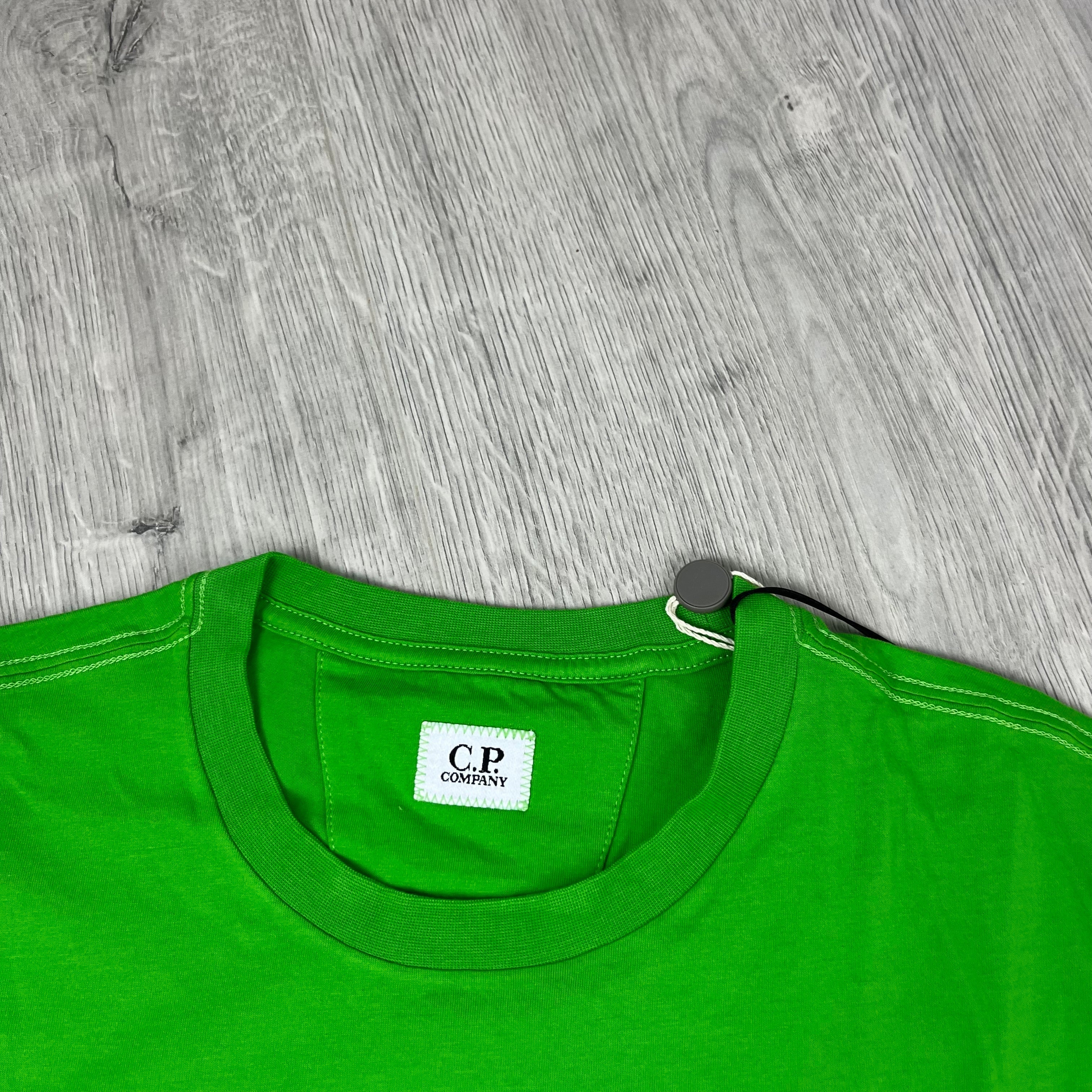 CP Company Printed T-Shirt - Green -Usfansport
