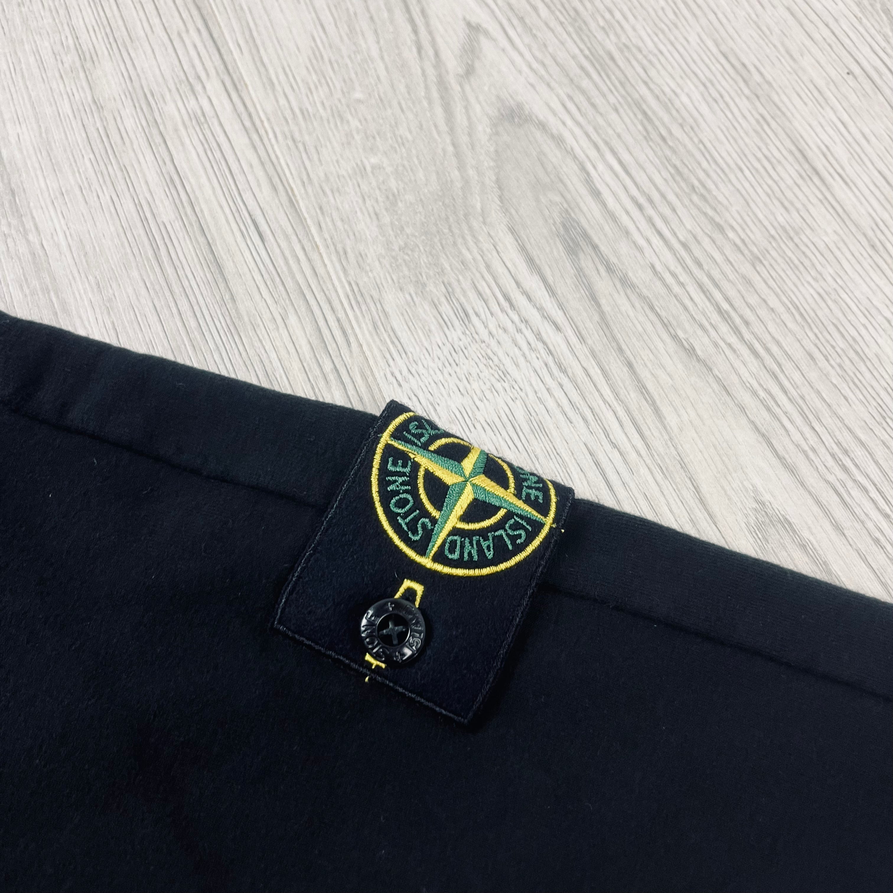 Stone Island Dyed Hoodie - Black -Usfansport