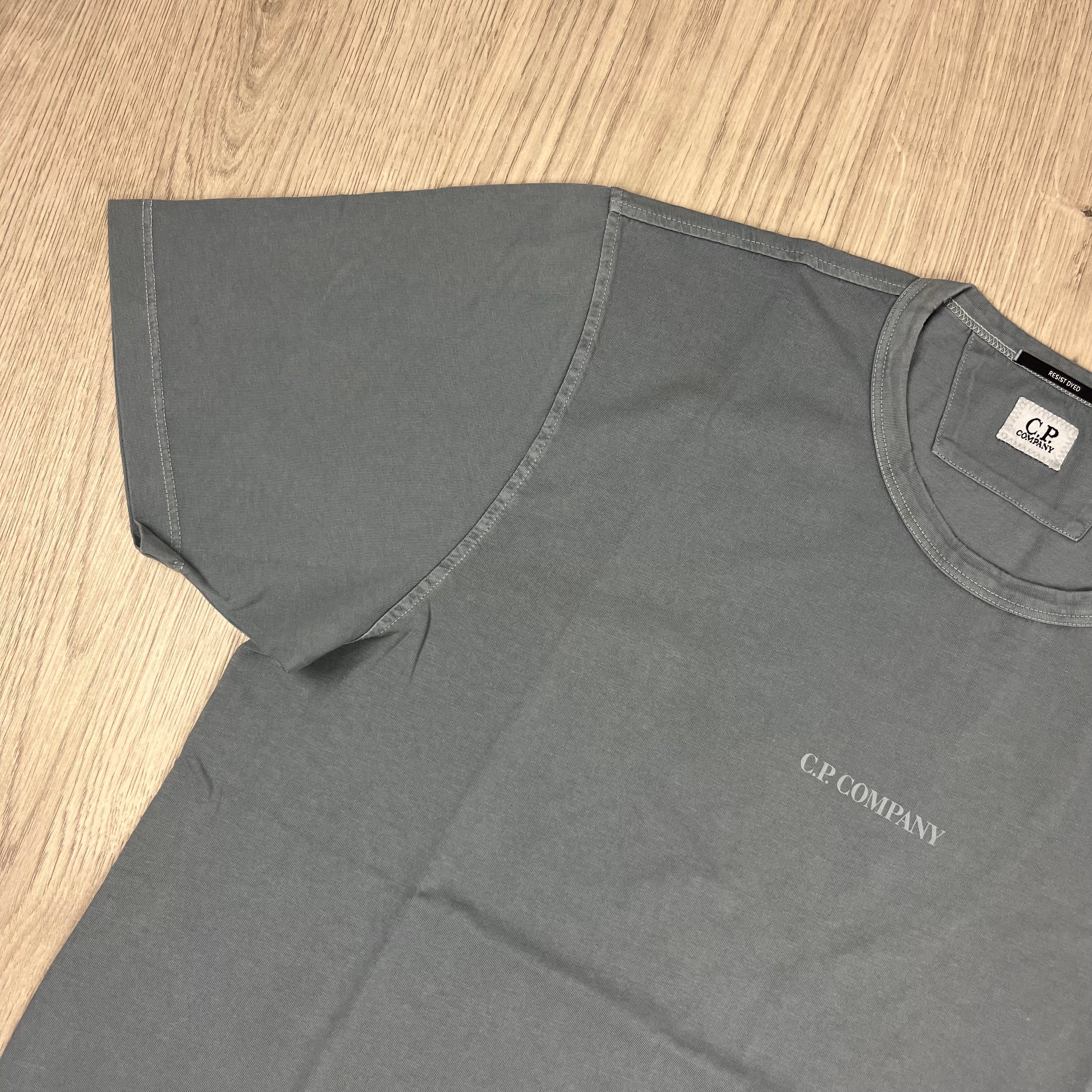 CP Company Printed T-Shirt - Stormy -Usfansport