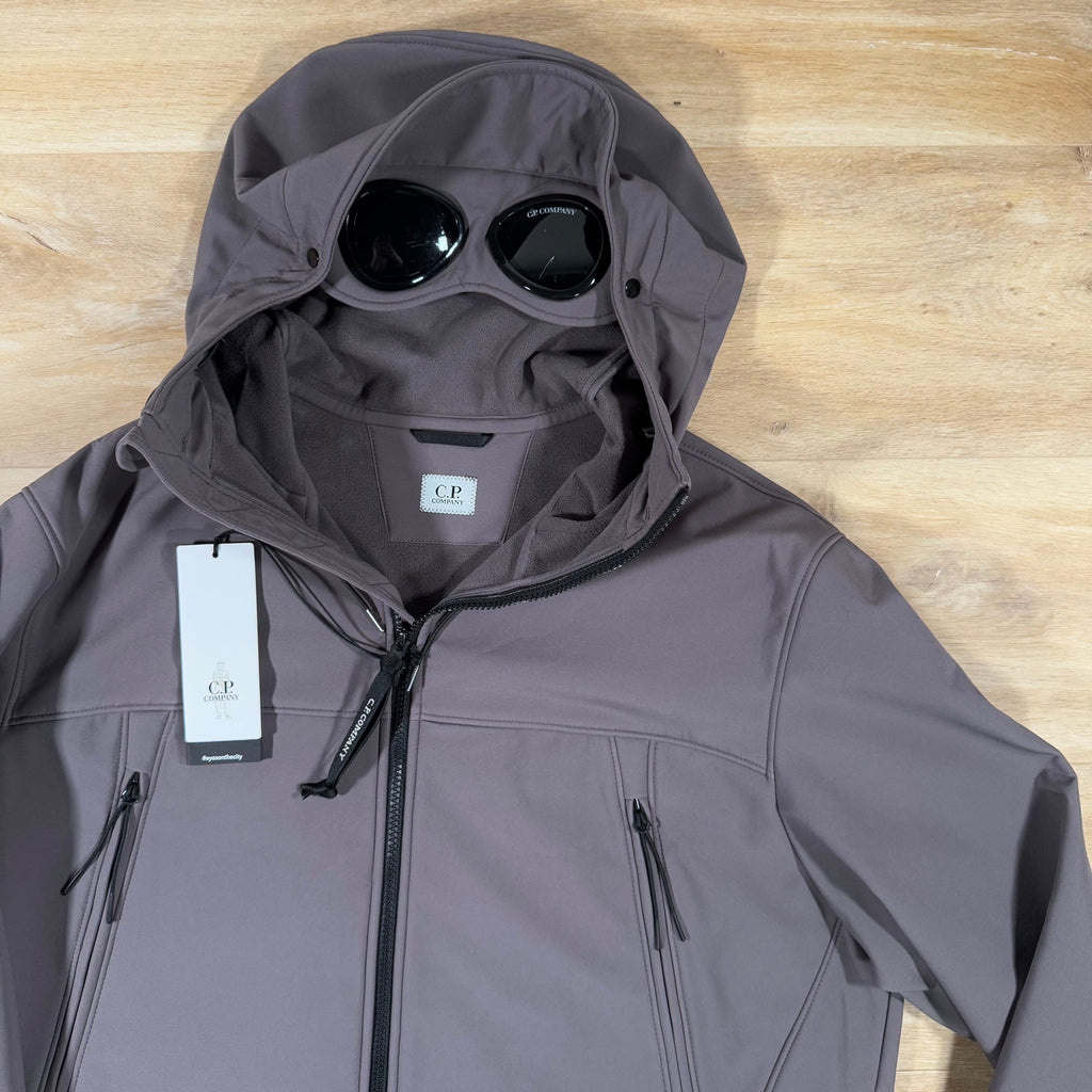CP Company Shell-R Goggle Jacket in Violet -Usfansport
