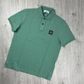 Stone Island Patch Polo Shirt - Mint -Usfansport