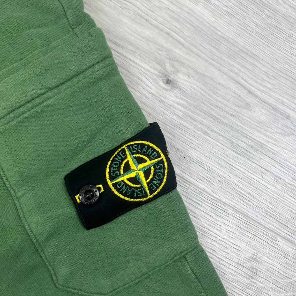 Stone Island Dyed Sweatpants - Olive -Usfansport
