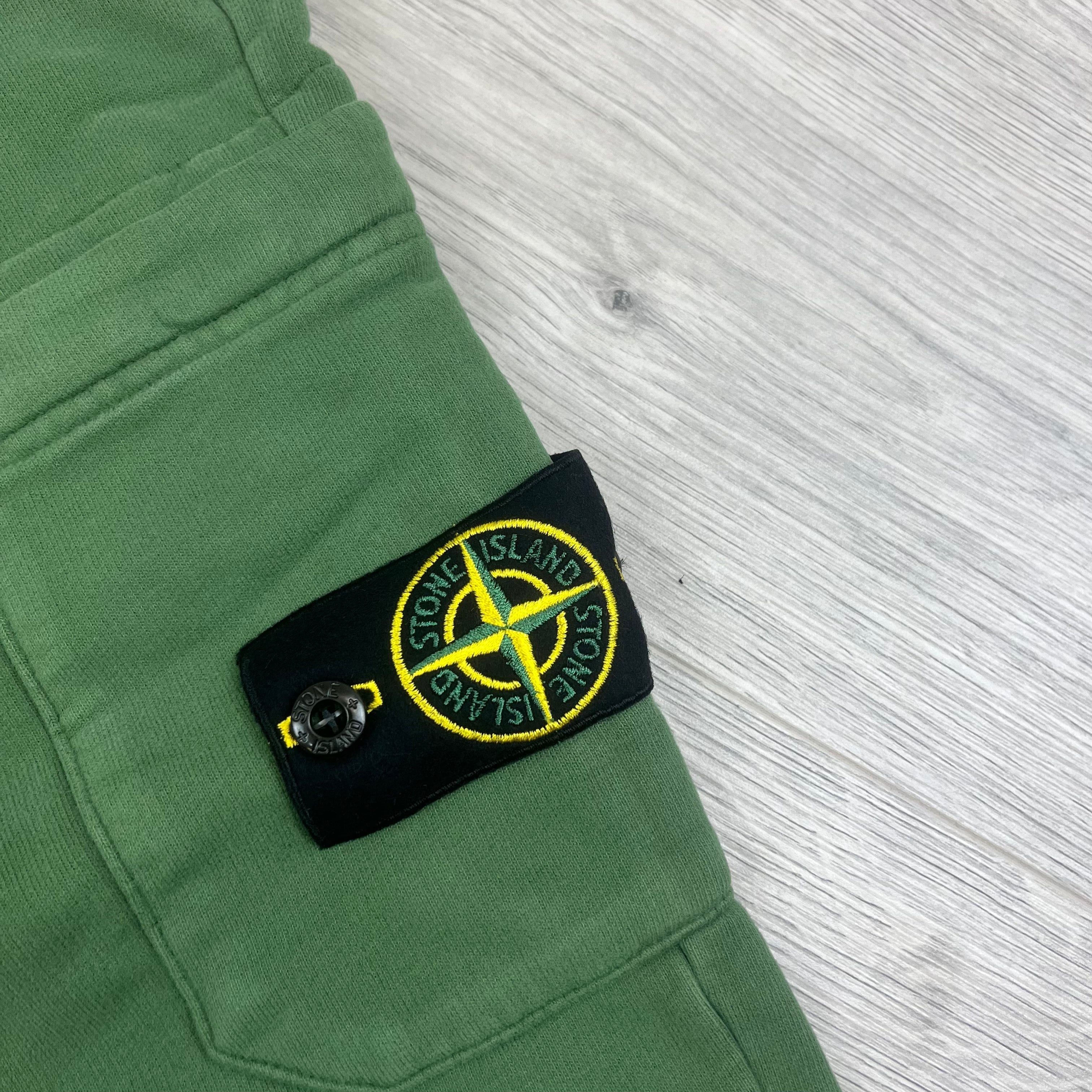 Stone Island Dyed Sweatpants - Olive -Usfansport