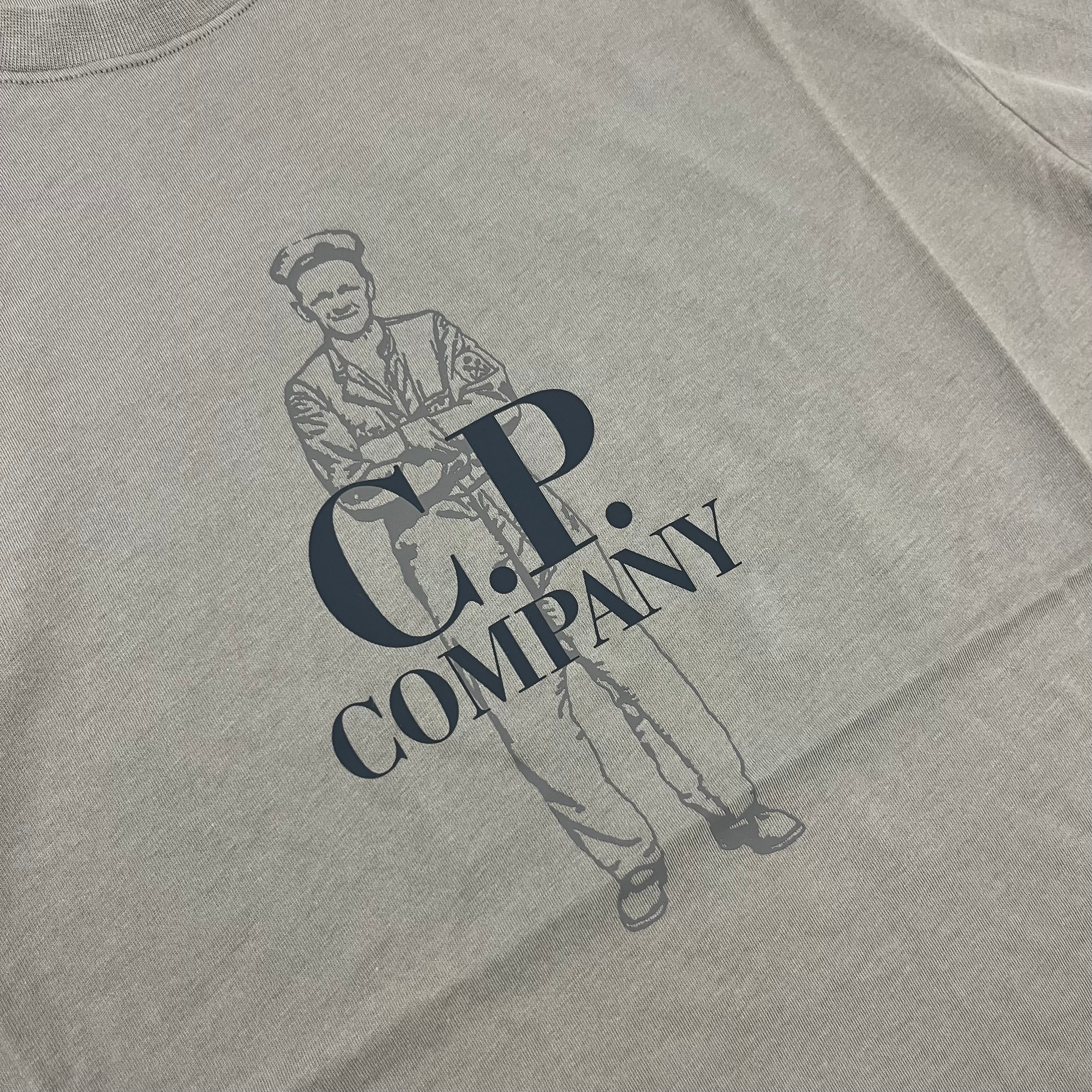 CP Company Sailor T-Shirt - Walnut -Usfansport