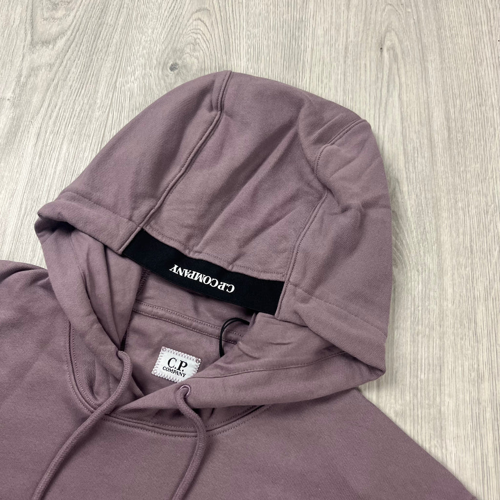 CP Company Raised Fleece Hoodie - Dove -Usfansport