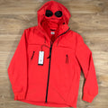 CP Company Shell-R Goggle Jacket in Poinciana Orange -Usfansport