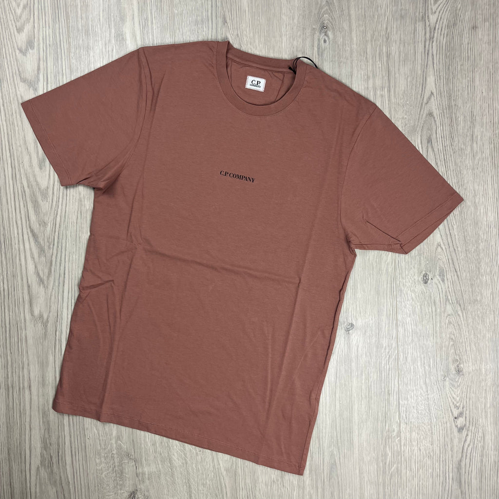 CP Company Printed T-Shirt - Cedar Wood -Usfansport