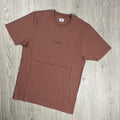 CP Company Printed T-Shirt - Cedar Wood -Usfansport