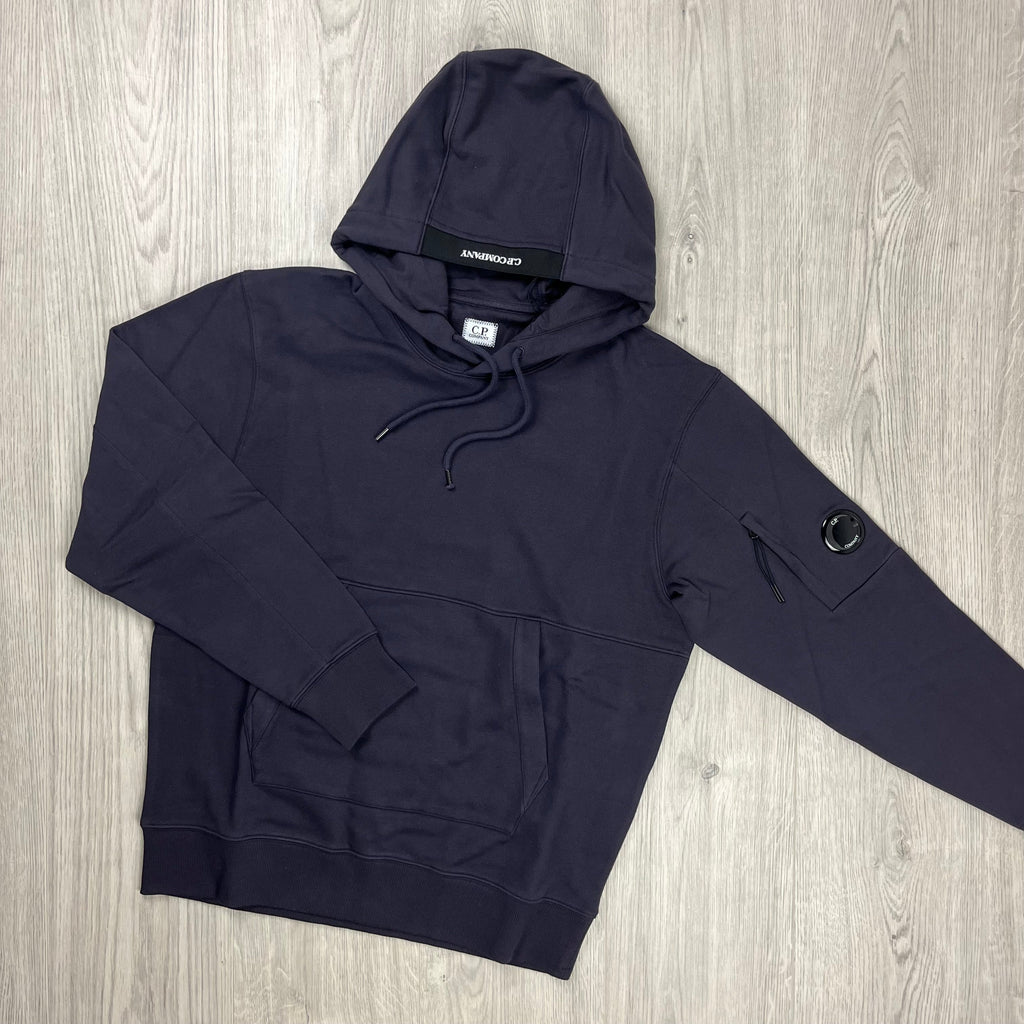 CP Company Raised Fleece Hoodie - Nightshade -Usfansport