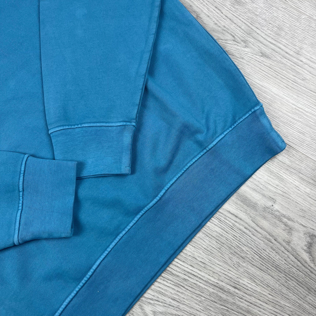 CP Company Patch Sweatshirt - Aegean Blue -Usfansport