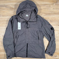 CP Company Flatt Nylon Hooded Lens Overshirt in Violet -Usfansport