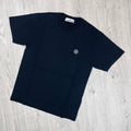 Stone Island Patch T-Shirt - Navy -Usfansport