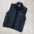Stone Island Padded Gilet - Black -Usfansport