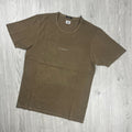 CP Company Printed T-Shirt - Brown -Usfansport