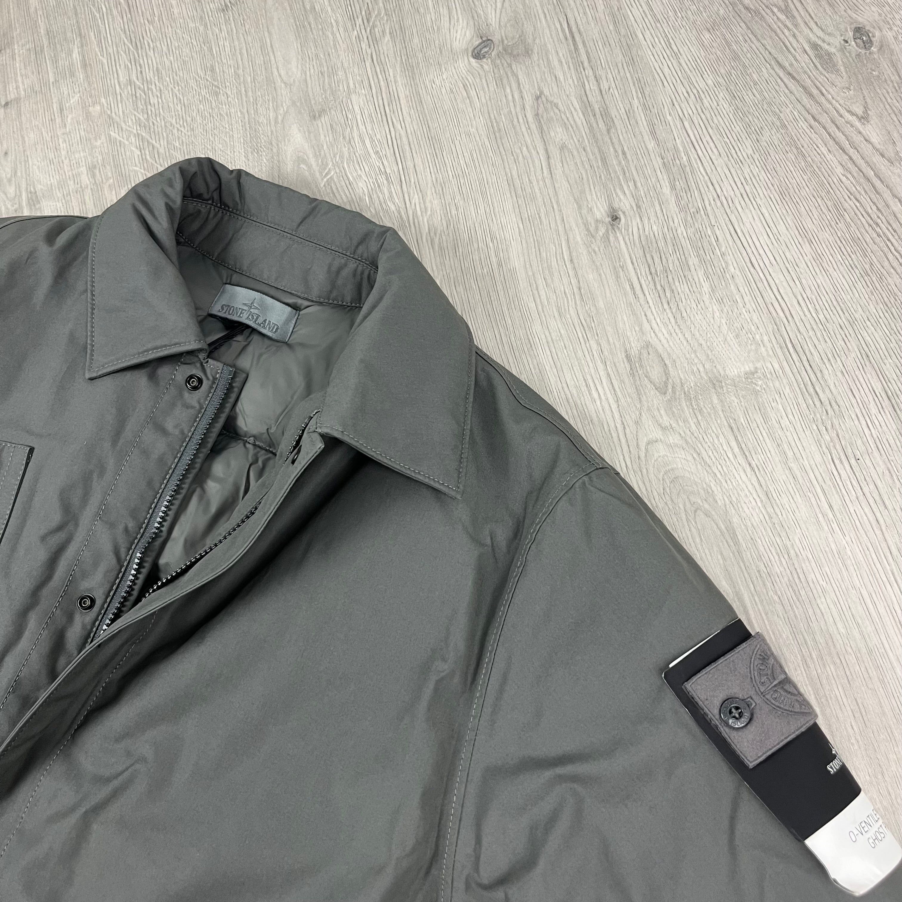 Stone Island Ghost Down Jacket - Grey -Usfansport