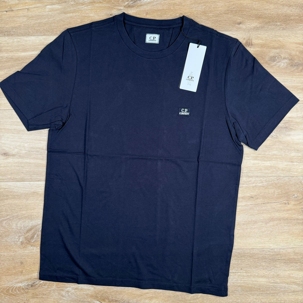 CP Company Logo Patch T-Shirt in Navy -Usfansport