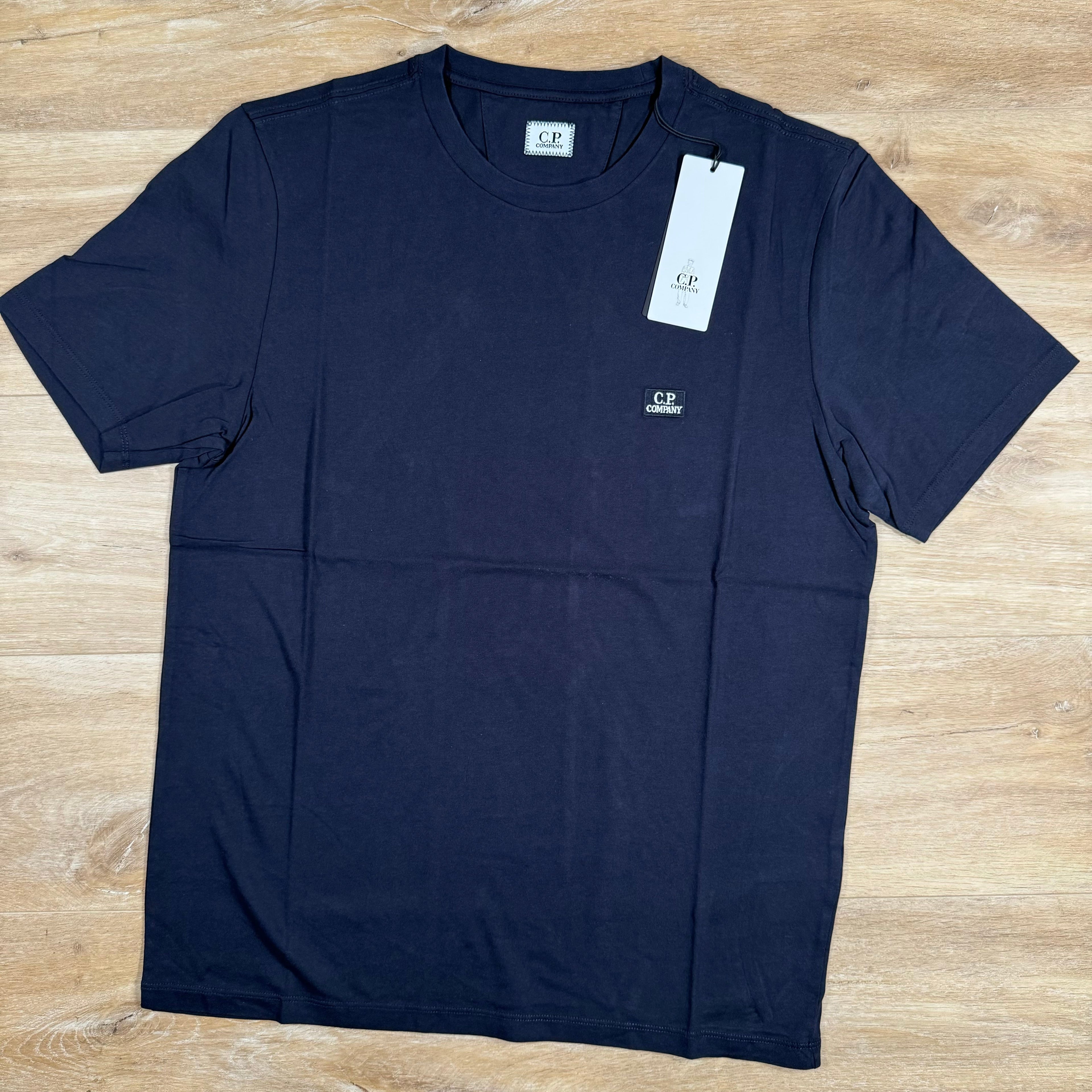CP Company Logo Patch T-Shirt in Navy -Usfansport
