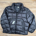 CP Company Short Down Lens Jacket in Black -Usfansport