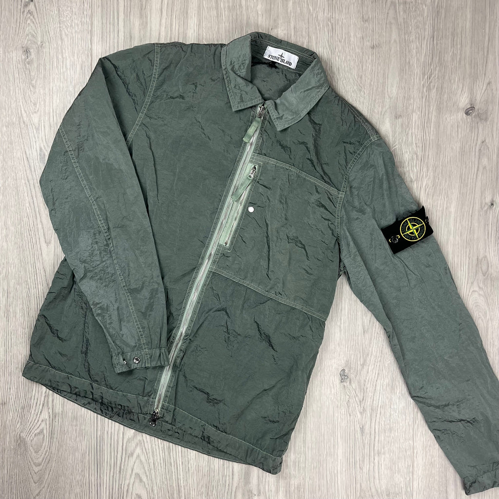 Stone Island Metal Overshirt - Sage -Usfansport