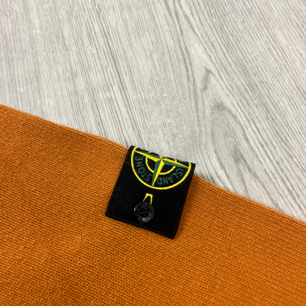 Stone Island Knit Sweatshirt - Orange -Usfansport
