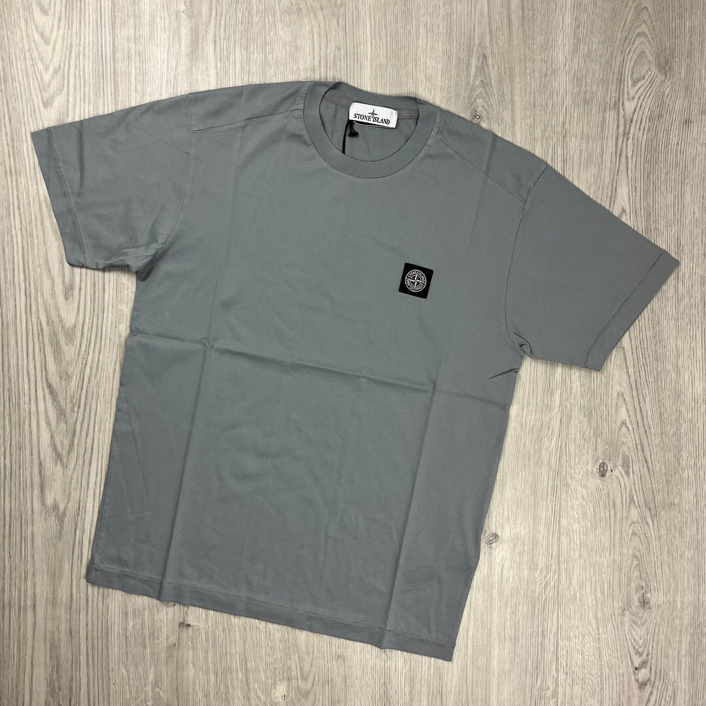 Stone Island Patch T-Shirt - Grey -Usfansport