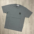 Stone Island Patch T-Shirt - Grey -Usfansport