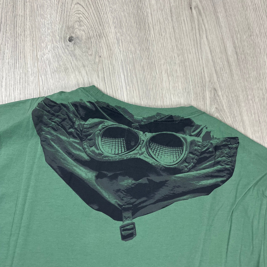 CP Company Goggle T-Shirt- Green Bay -Usfansport