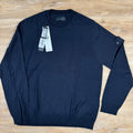 Stone Island Light Pure Wool Ghost Sweatshirt in Navy -Usfansport