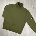 CP Company Knit Turtle Neck - Capers -Usfansport