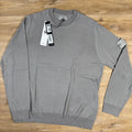 Stone Island Light Pure Wool Ghost Sweatshirt in Dust Grey -Usfansport