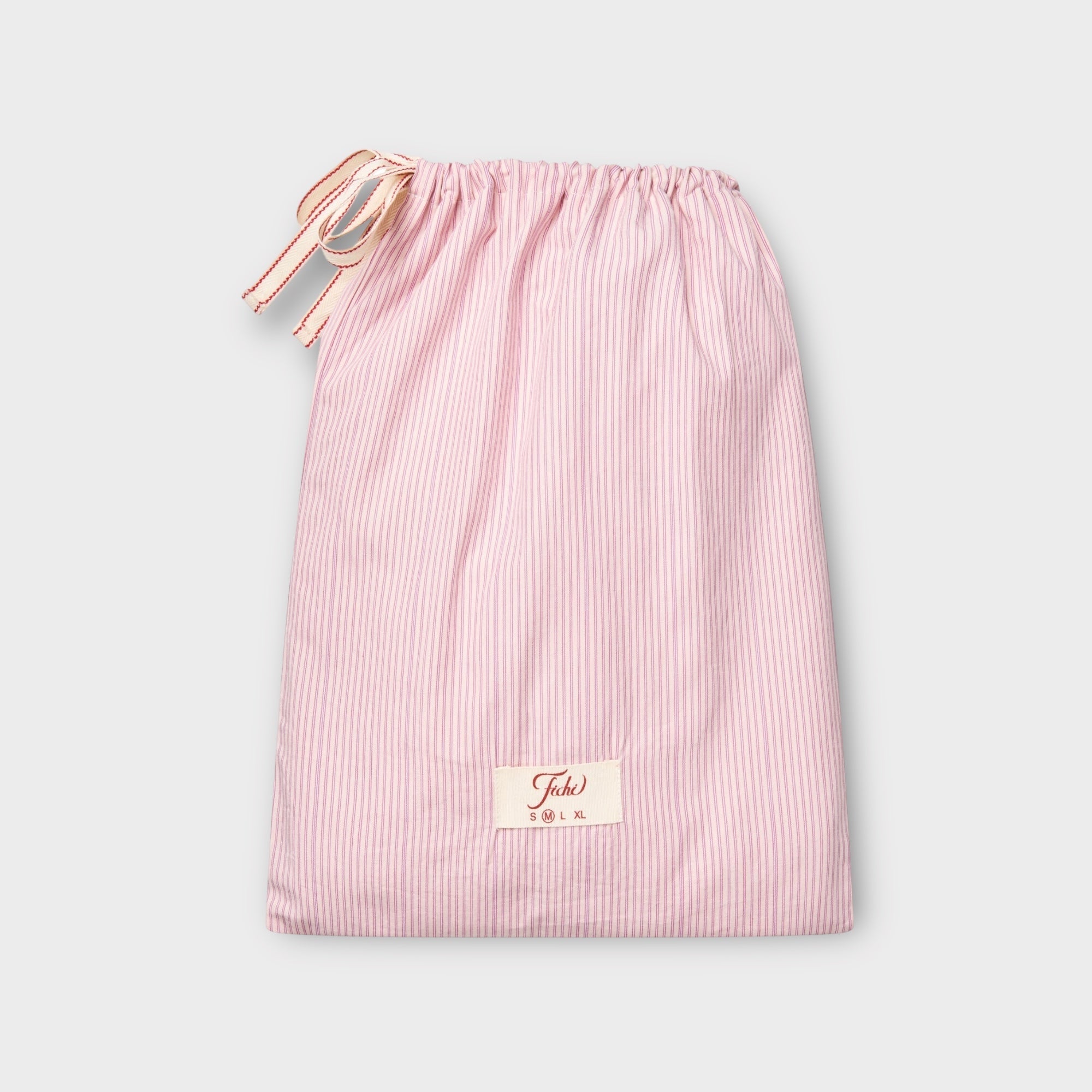 Fichi Long Boxer I Soft Pink Stripe