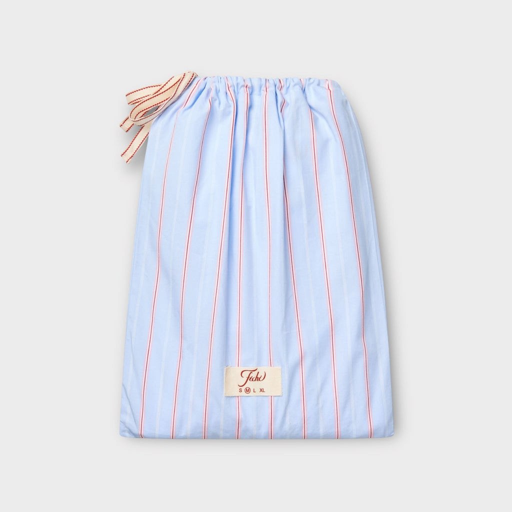 Fichi Long Boxer I Blue Candy Stripe
