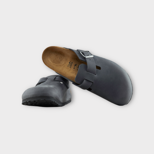 Birkenstock Boston Oiled Leather I Sort