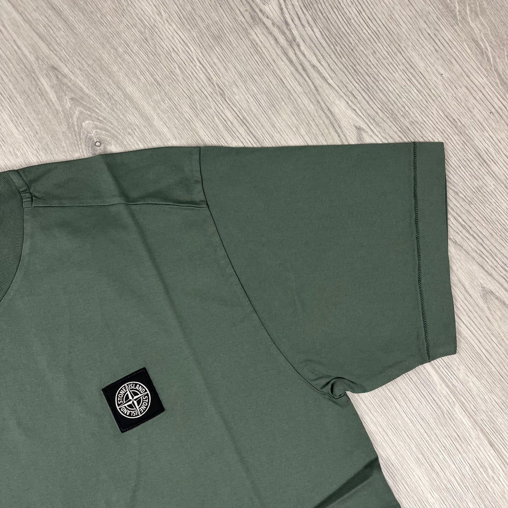 Stone Island Patch T-Shirt - Musk -Usfansport