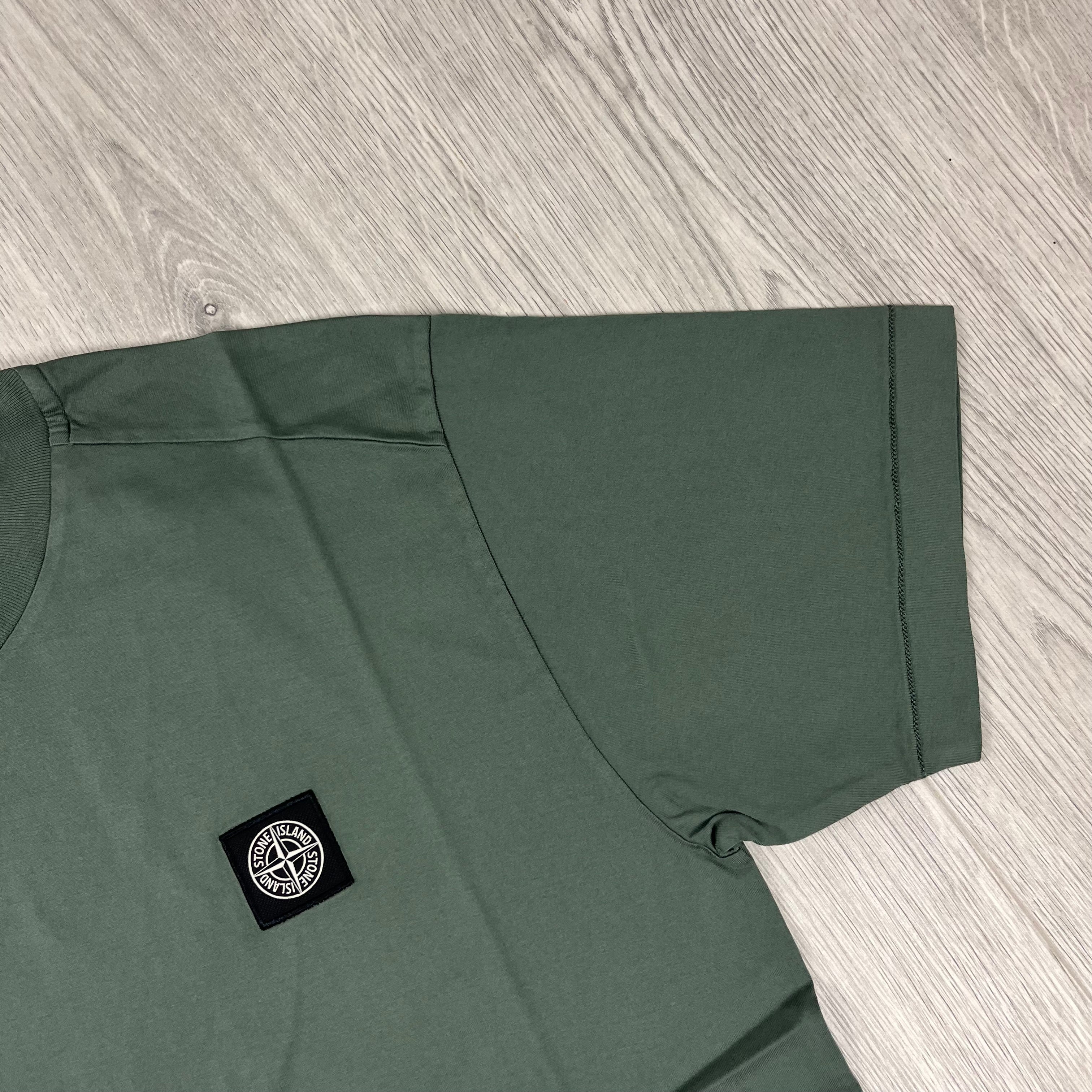 Stone Island Patch T-Shirt - Musk -Usfansport