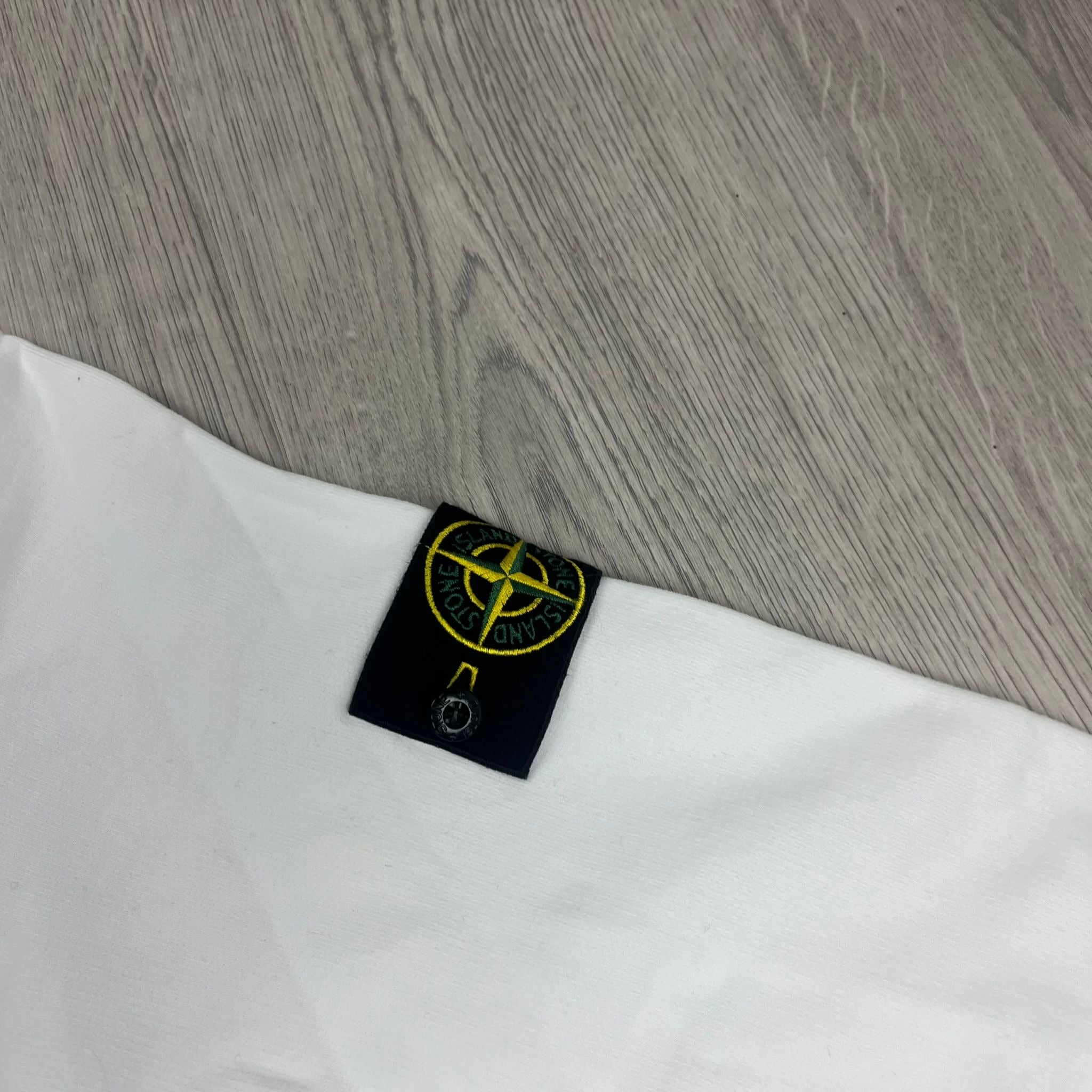 Stone Island Dyed Hoodie - White -Usfansport