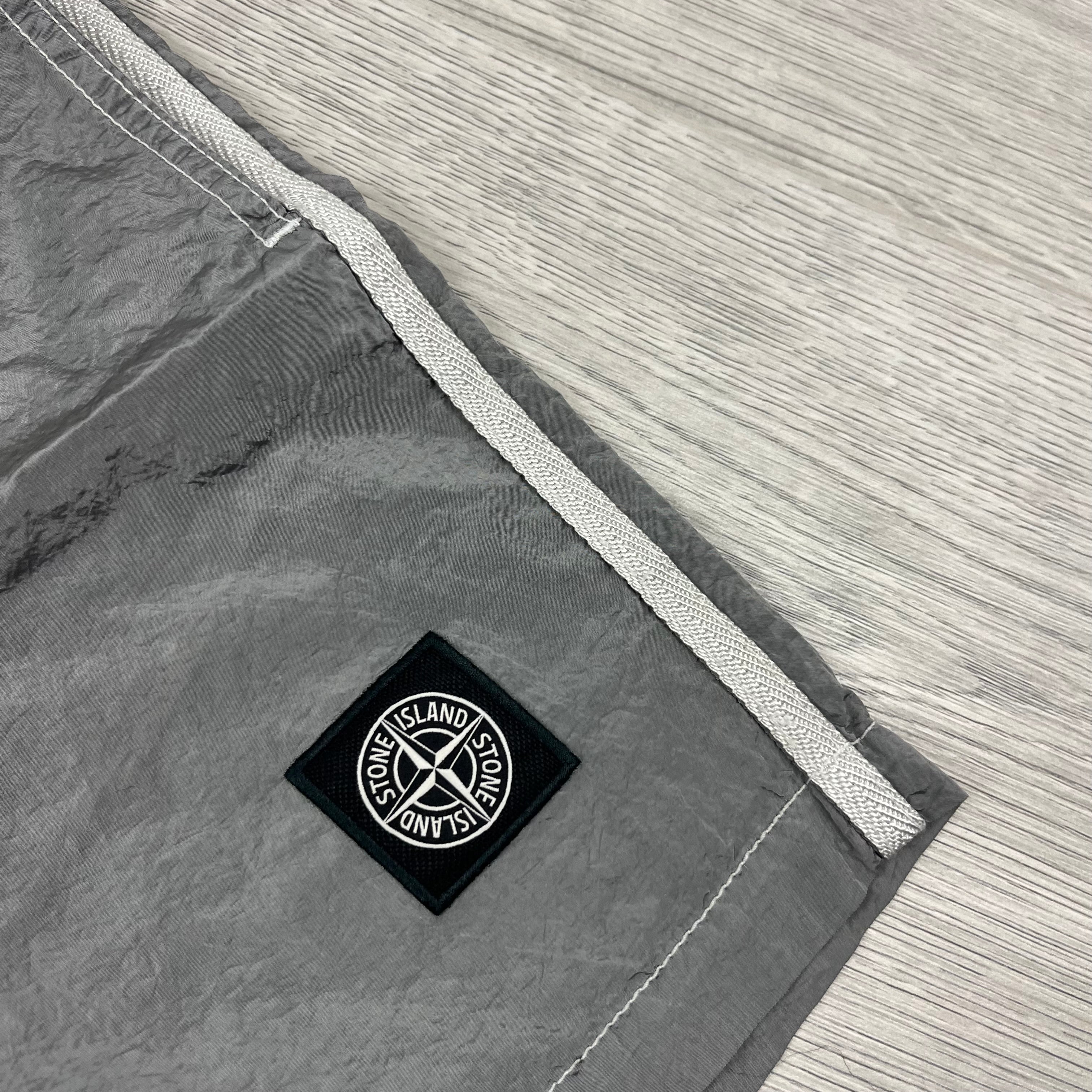 Stone Island Swim Shorts - Pearl Grey -Usfansport