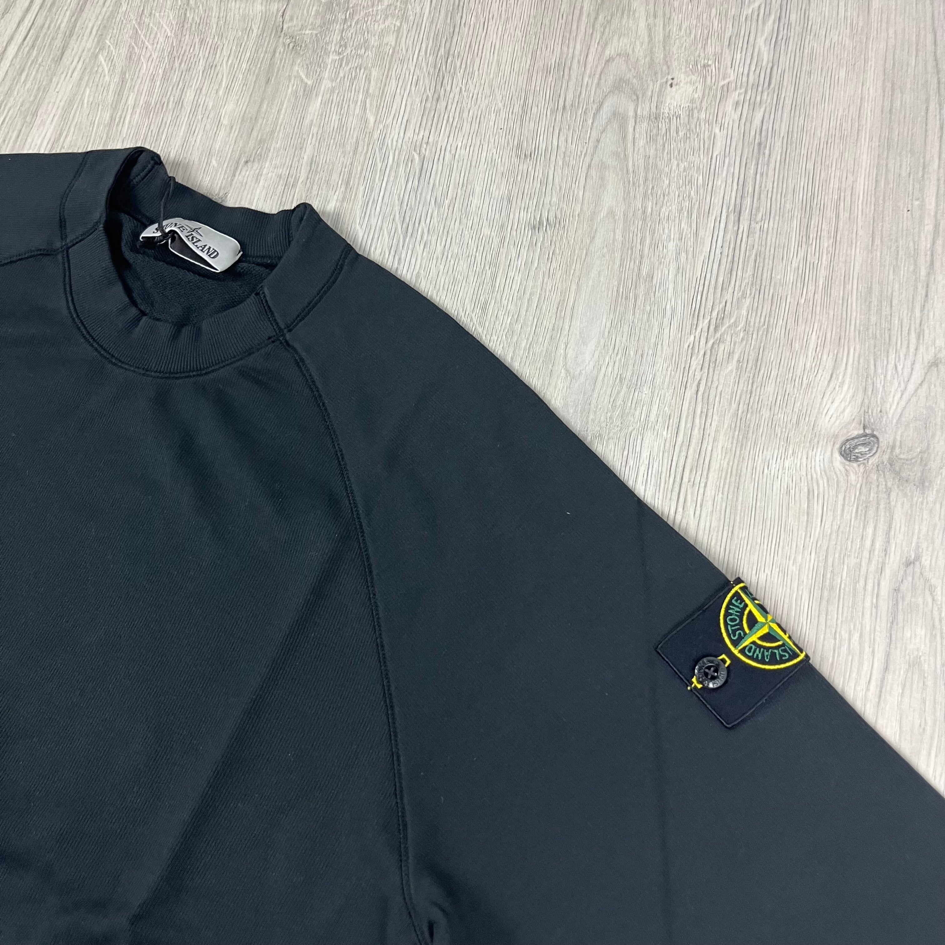 Stone Island Light Sweatshirt - Black -Usfansport