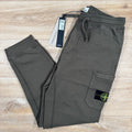 Stone Island Slim Fit Sweatpants in Military Green -Usfansport