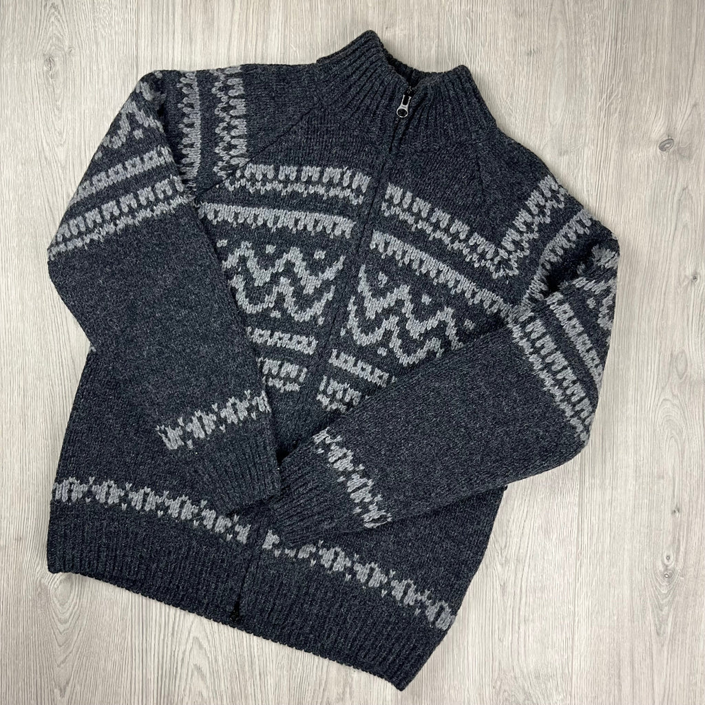 CP Company Jacquard Wool Fleece - Black -Usfansport