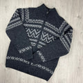 CP Company Jacquard Wool Fleece - Black -Usfansport