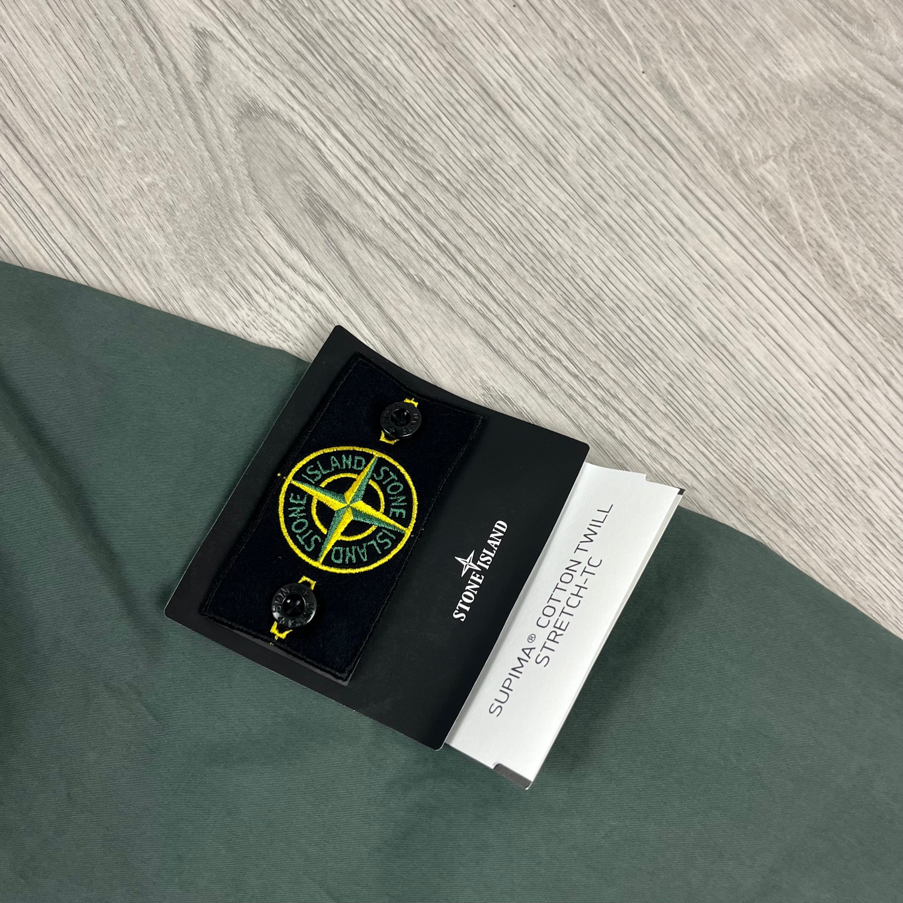 Stone Island Hooded Overshirt - Musk -Usfansport